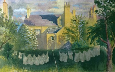 Washing at No. 25, Kingston by Osmund Caine
